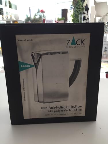 ZACK Portabricco del Latte acciaio inox 18/10 design tedesco