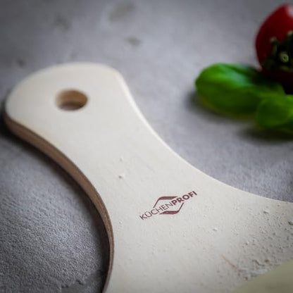 Küchenprofi pala per pizza in legno massello naturale 44,9 x 29 cm