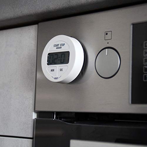 TFA Dostmann Timer magnetico rosso con cronometro digitale