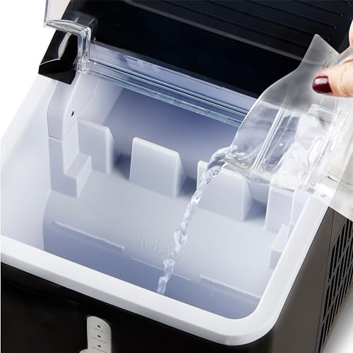 Domo Ice Cube Maker DO9220IB - macchina ghiaccio automatica colore nero