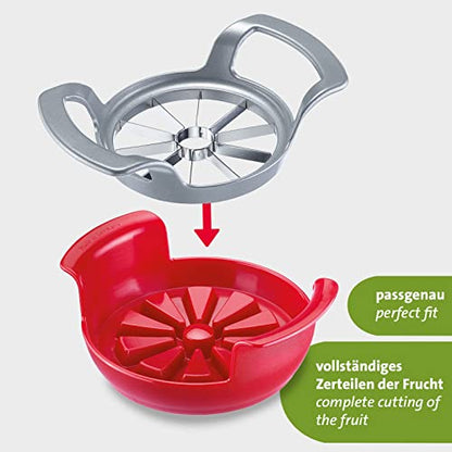 Westmark Affettamela in alluminio e acciaio inox per tagliare mele e pere