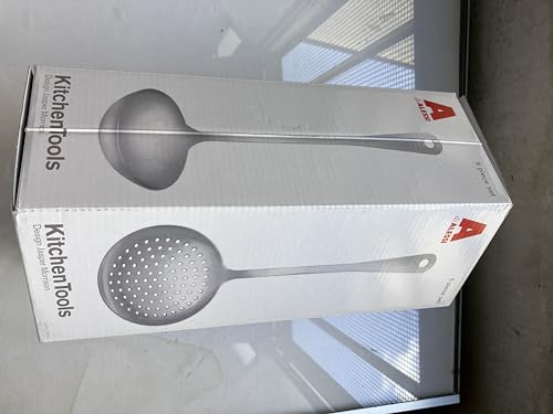 Alessi servizio di posate da cucina acciaio inossidabile cucchiaio forchettone mestolo paletta schiumaiola design Jasper