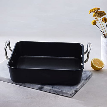Le Creuset Grill alluminio forgiato antiaderente anodizzato con base induzione