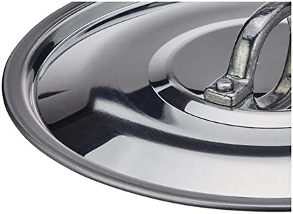 Pentole Agnelli coperchio in alluminio 16cm diametro, finitura naturale