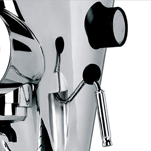 Bugatti Diva macchina espresso arancione alluminio acciaio inox pressione 15 bar