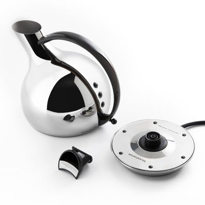 Bugatti Giulietta bollitore elettrico design sferico acciaio inox - Stilmobili