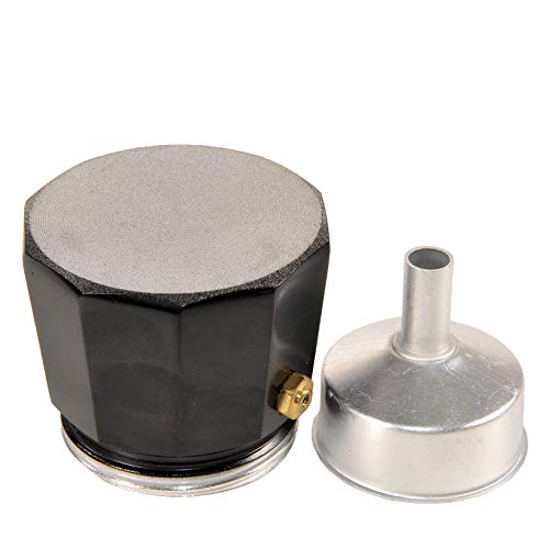 Mopita Caffettiera in alluminio nero opaco con manico soft touch - Black Code