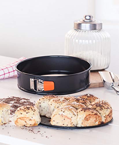 Le Creuset tortiera rotonda apribile acciaio al carbonio antiaderente con impugnatura silicone