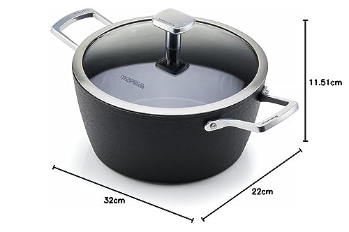 Moneta Bollilatte Accordo acciaio inox con finitura icecoating nero satinato
