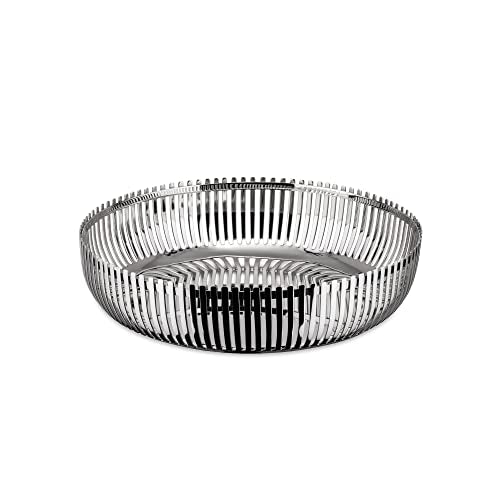 Alessi Cestino Portaoggetti PCH02 acciaio inossidabile 23 cm design Pierre Chapin
