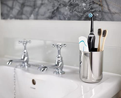 Joseph Joseph Organizer da Bagno in acciaio inox lucidato con divisori