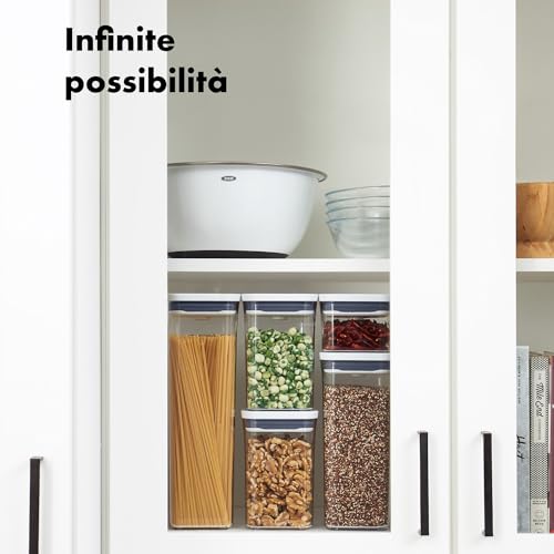 OXO Contenitore Alimentare POP ermetico trasparente con coperchio - Stilmobili