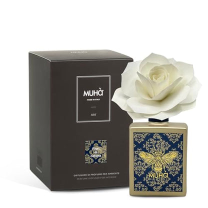 Muhà Art Diffuser diffusore profumo vetro peonia betulla naturale legni orientali