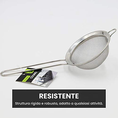 General Trade Colino da Cucina acciaio inox cromato Ø 10 cm con manico