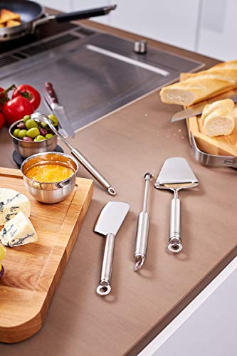 Rösle coltello da formaggio lama seghettata acciaio inox