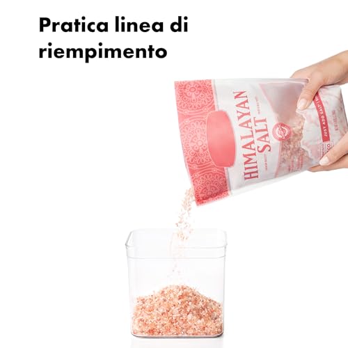 OXO Contenitore Alimentare POP ermetico trasparente con coperchio - Stilmobili