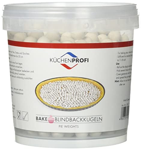 Küchenprofi sfere cottura ceramica bianca 850g per teglie - Stilmobili