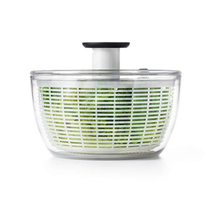 OXO centrifuga per insalata acciaio inox con base antiscivolo