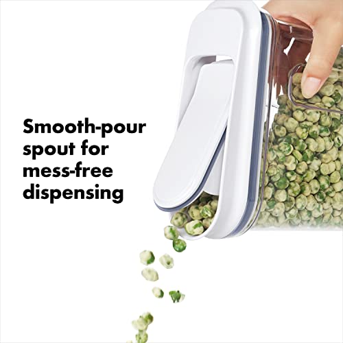 OXO Contenitore Alimentare Ermetico in plastica trasparente con coperchio a pressione