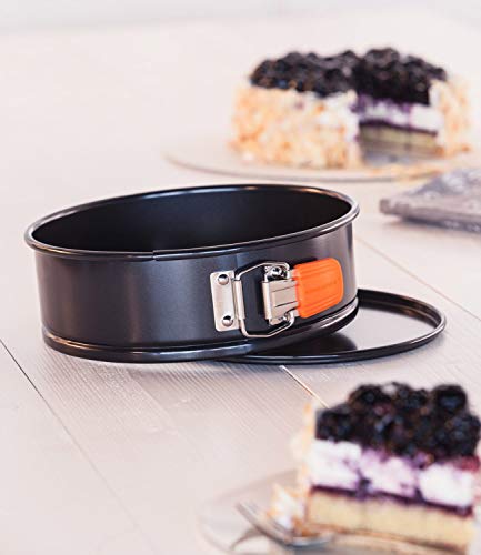 Le Creuset tortiera rotonda apribile acciaio al carbonio antiaderente con impugnatura silicone