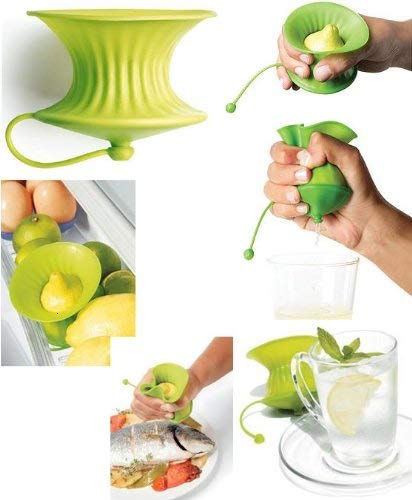Lékué Set 2 Spremilimoni silicone grigio azzurro - Stilmobili