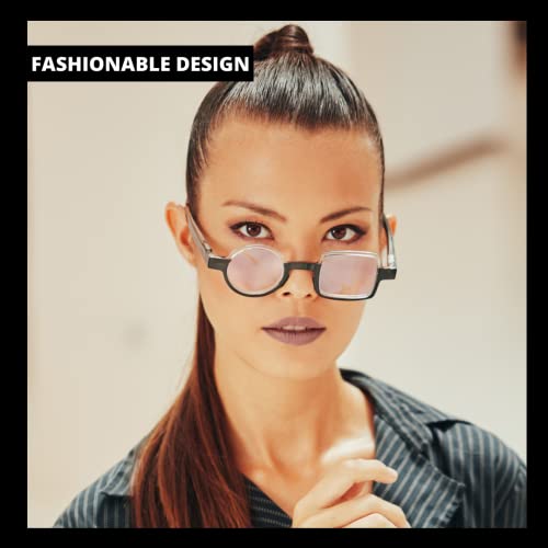 Aptica occhiali da lettura Charlie Pop Rush +3.00 con lenti protettive, design italiano moderno