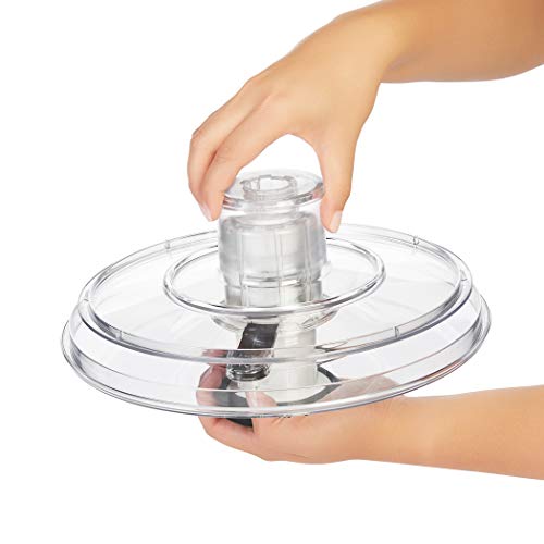 OXO centrifuga per insalata acciaio inox con base antiscivolo