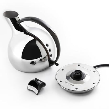 Bugatti Giulietta bollitore elettrico design sferico acciaio inox - Stilmobili