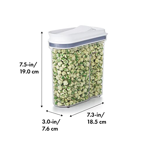 OXO Contenitore Alimentare Ermetico in plastica trasparente con coperchio a pressione