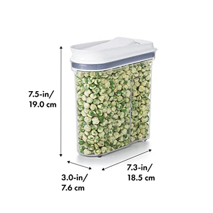 OXO Contenitore Alimentare Ermetico in plastica trasparente con coperchio a pressione