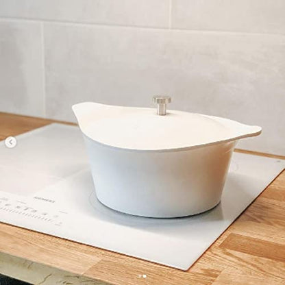 Cookut Casseruola MJCBL alluminio pressofuso rivestimento minerale bianco