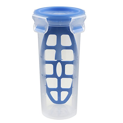 Emsa contenitore salvafreschezza 0.5L trasparente con miscelatore rotondo - Stilmobili