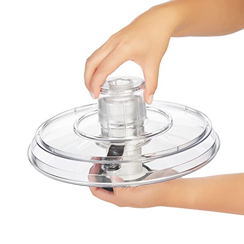 OXO centrifuga per insalata acciaio inox con base antiscivolo