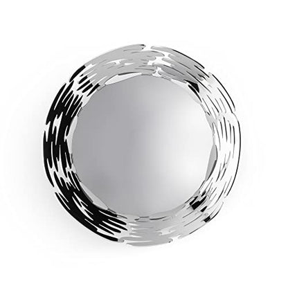 Alessi Cestino Centrotavola BM10 acciaio inossidabile decoro laser naturale