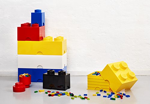 Lego Mattoncino contenitore PP nero impilabile Room Copenhagen