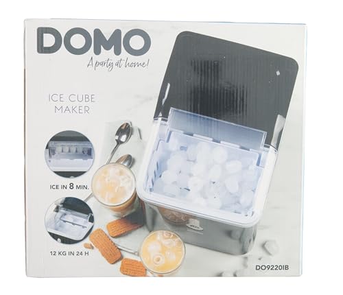 Domo Ice Cube Maker DO9220IB - macchina ghiaccio automatica colore nero