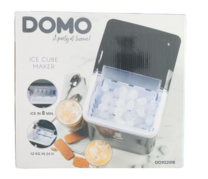 Domo Ice Cube Maker DO9220IB - macchina ghiaccio automatica colore nero
