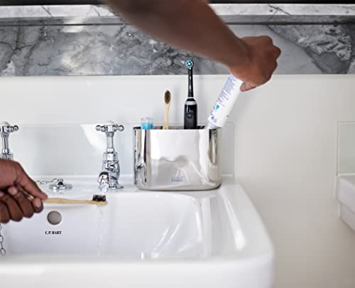 Joseph Joseph Organizer da Bagno in acciaio inox lucidato con divisori