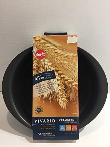 Emsa pirofila in ceramica 25cm, resistente al calore per forno e microonde