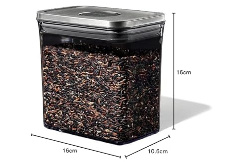 OXO Contenitore Alimentare ermetico in plastica trasparente, design contemporaneo per cucina
