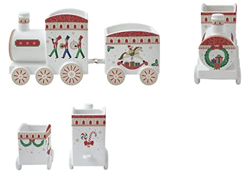 Easy Life piccolo treno decorativo porcellana multicolore Polar Express 25,5x8x12,5 cm