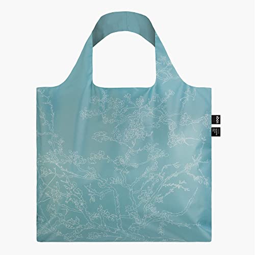 LOQI Museo borsa shopper taffetà riciclato giallo Girasoli Van Gogh unisex