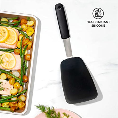OXO Paletta Flessibile in Silicone Nero - Cucina