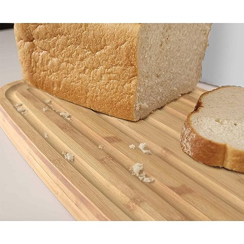 Joseph Joseph contenitore pane polipropilene coperchio bambù tagliere reversibile