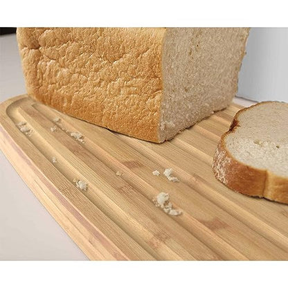 Joseph Joseph contenitore pane polipropilene coperchio bambù tagliere reversibile