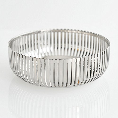 Alessi Cestino Portaoggetti PCH02 acciaio inossidabile 23 cm design Pierre Chapin