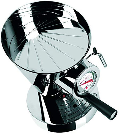 Bugatti Diva macchina espresso arancione alluminio acciaio inox pressione 15 bar