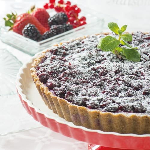 Decora stampo crostata rotondo fondo mobile Ø28 cm acciaio antiaderente