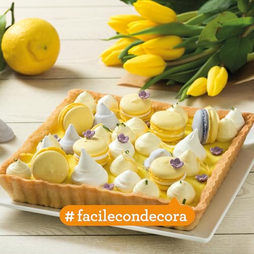 Decora stampo per crostata rettangolare acciaio antiaderente fondo rimovibile