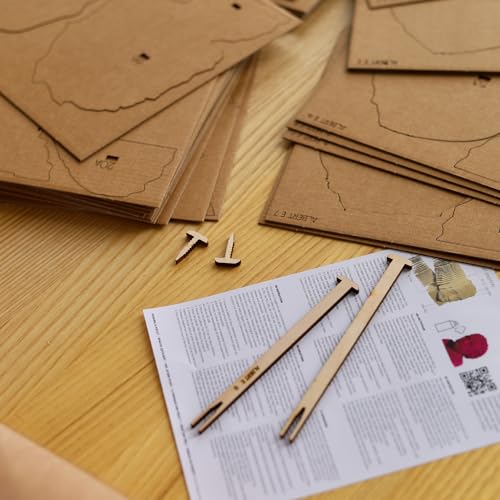 Cartonic Puzzle 3D in Cartone - Scultura ecologica in cartone pretagliato
